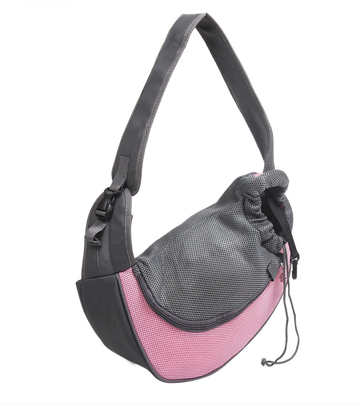Mesh Pet Sling Tote Bag