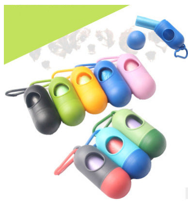 Poop Bag Dispenser with Clip