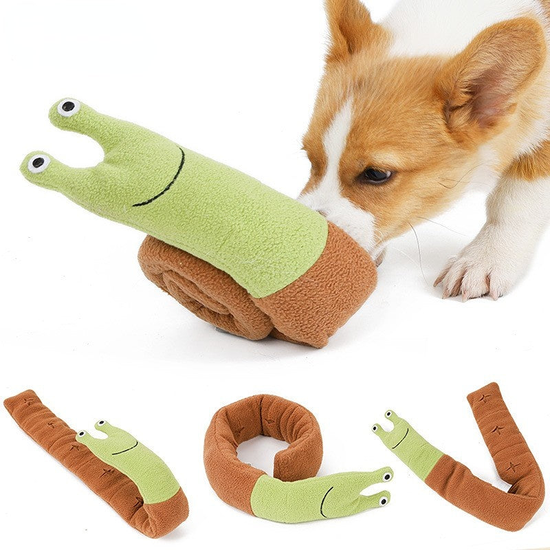 Snail-Shaped Snuffle Toy for Dogs