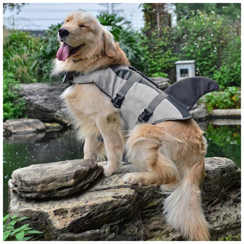 Shark and Mermaid Dog Life Vest