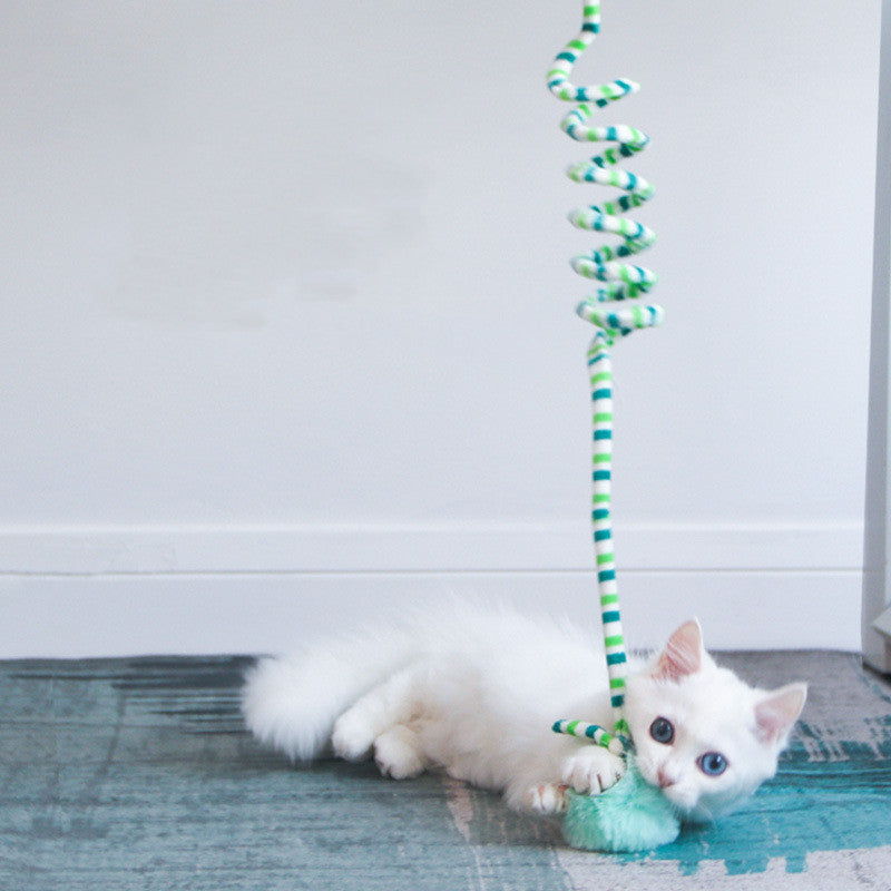 Suction Cup Hanging Teaser Toy for Cats