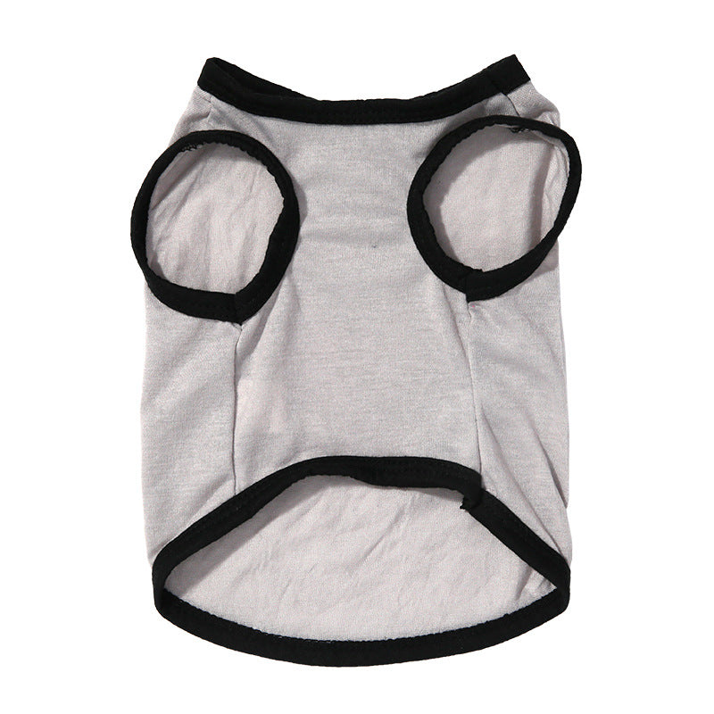 Casual Gray Pet Vest