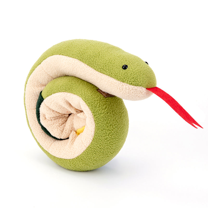 Snake-Shaped Snuffle Toy for Dogs
