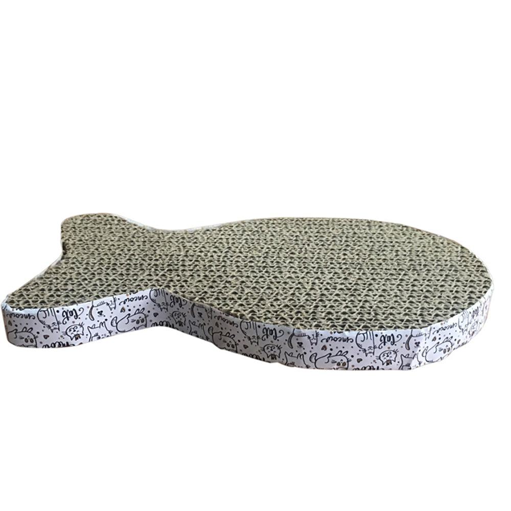 Shaped Corrugated Cat Scratch Pad