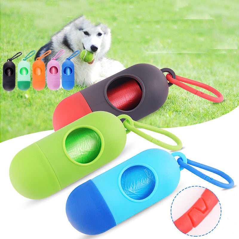 Poop Bag Dispenser with Clip