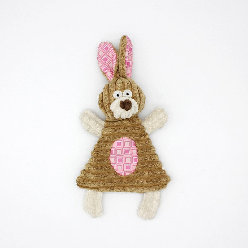 Plush Donkey and Friends Dog Toy