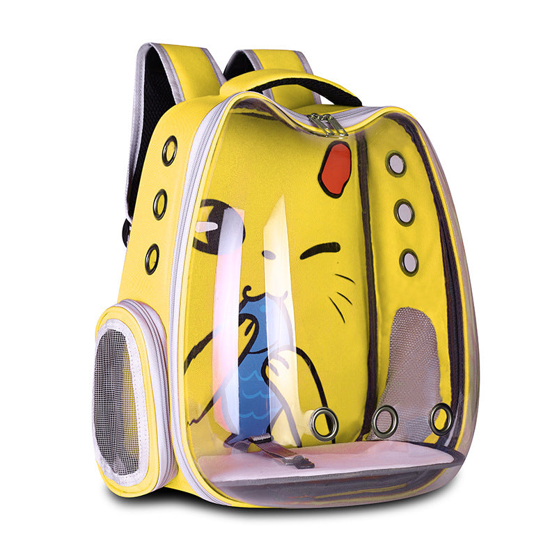 Hard-Shell Pet Carrier Backpack