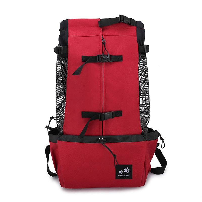 Double-Strap Dog Carrier Backpack