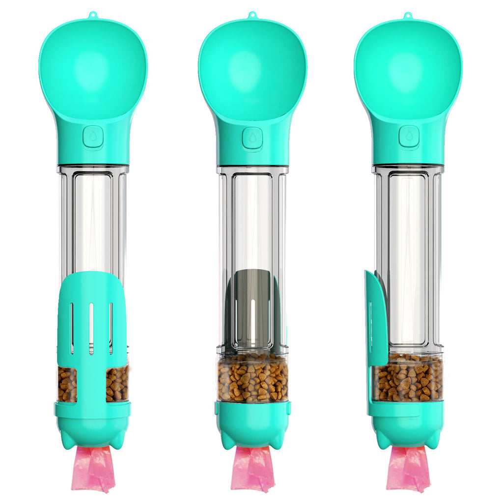 3-in-1 Dog Water Bottle and Feeder