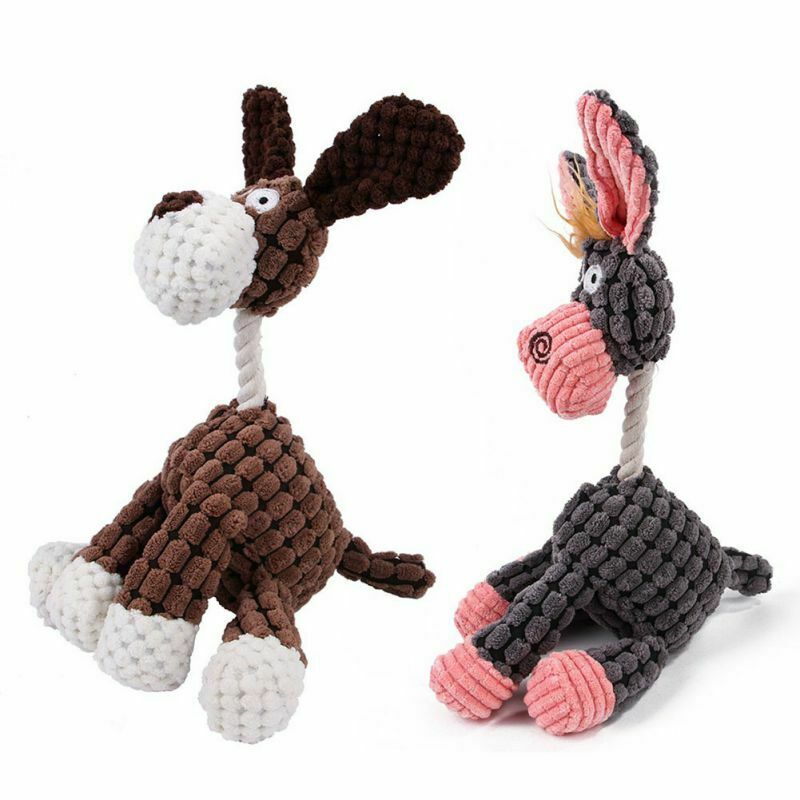 Corduroy Plush Toy for Dogs