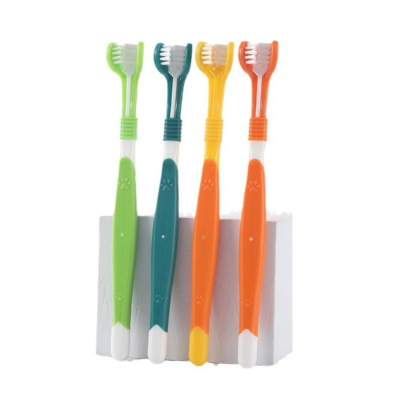 Pet Toothbrush with Nylon Bristles