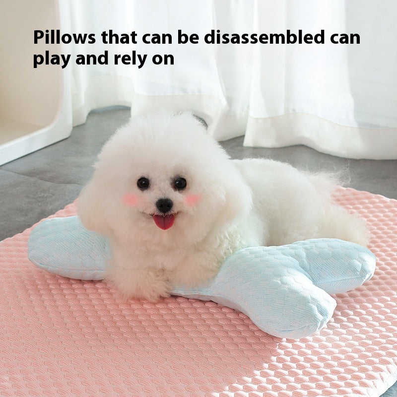 Big-Eyed Animal Cool-Feel Pet Mat