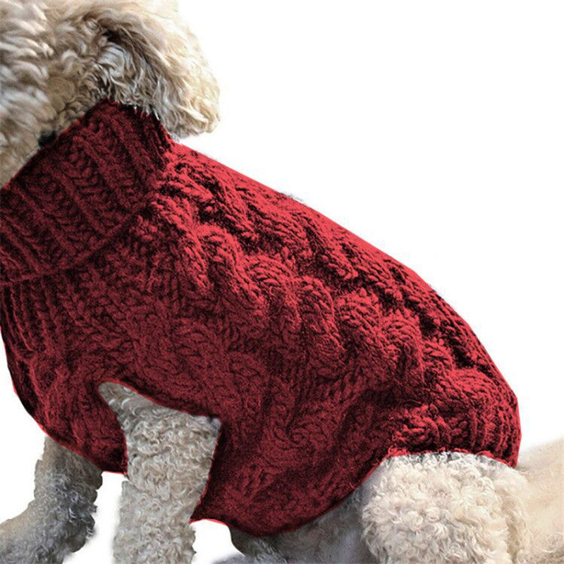 Acrylic Knit Dog Sweater