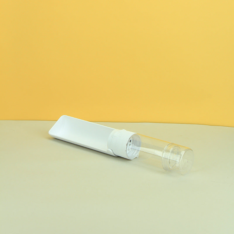 Pet Water Bottle with Slide-Out Trough