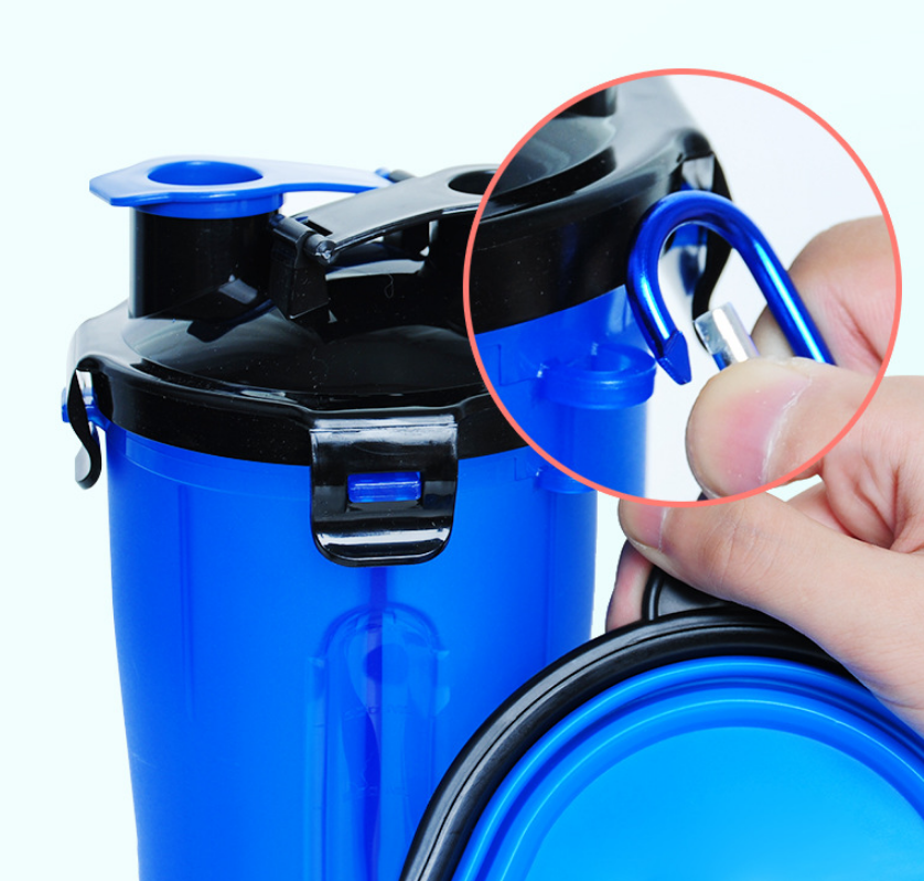 2-in-1 Water Bottle and Food Container