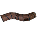 Canvas S-Shaped Cat Tunnel