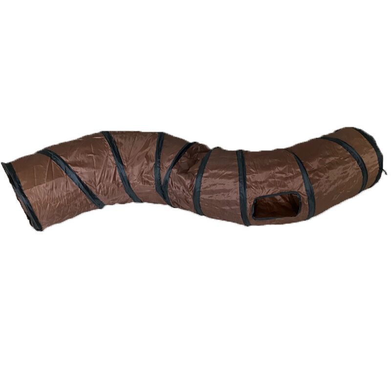 Canvas S-Shaped Cat Tunnel