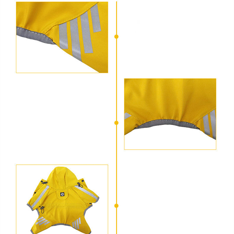 Four-Leg Dog Raincoat