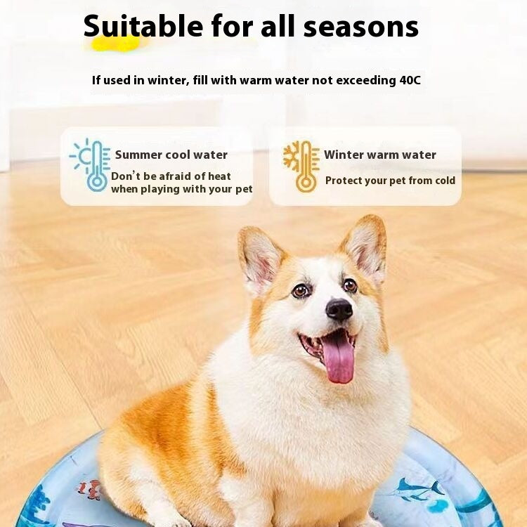 Water-Filled Pet Play Mat