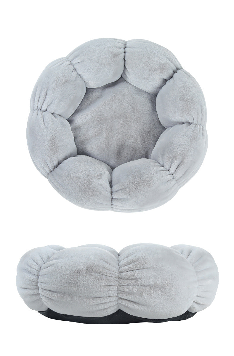 Flower-Shaped Pet Bed Mat