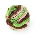 Fleece Snuffle Ball for Dogs and Cats - Avocado color / 15cm