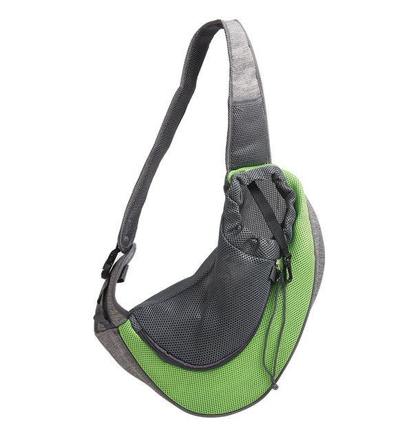 Mesh Pet Sling Tote Bag