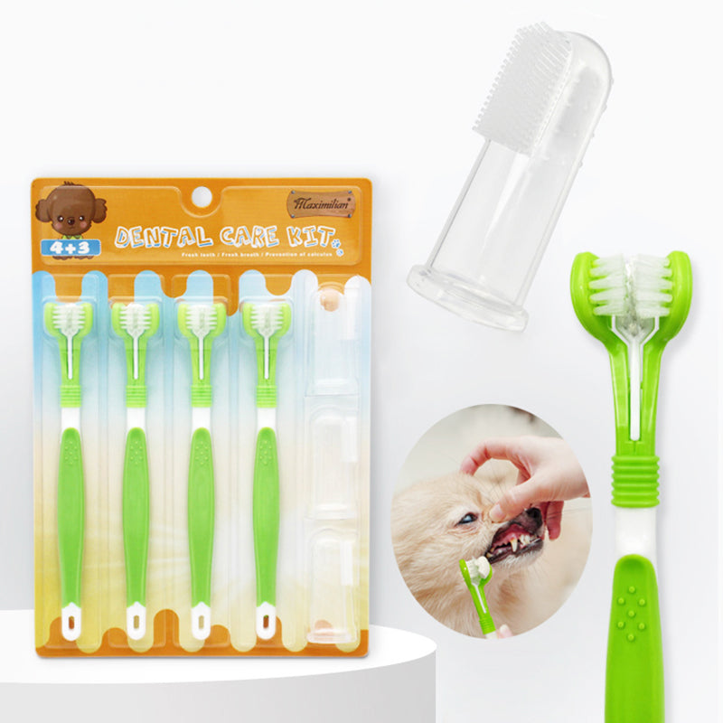 Dog Toothbrush Set