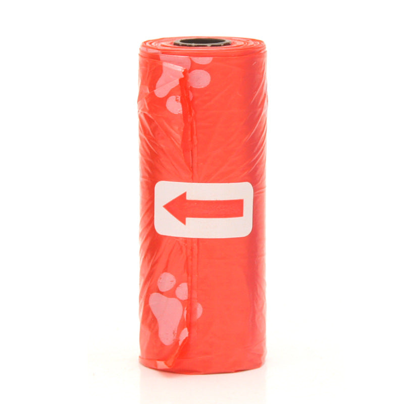 Pet Poop Bags for Dogs and Cats - Red / 12PCS