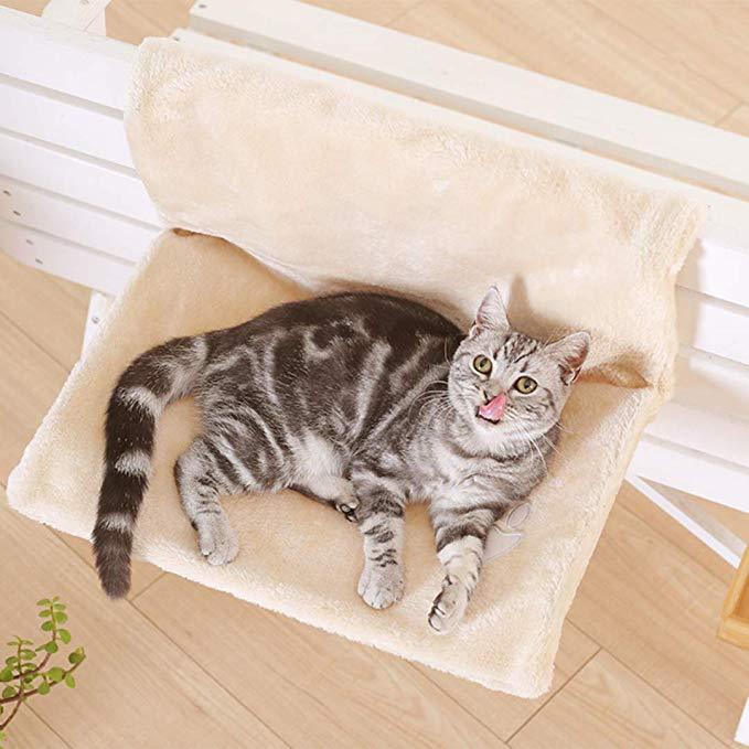 Plush Cat Hammock Bed