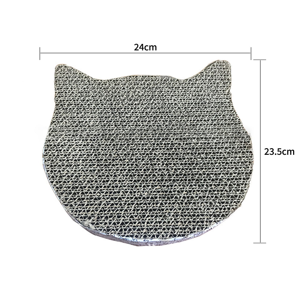 Shaped Corrugated Cat Scratch Pad