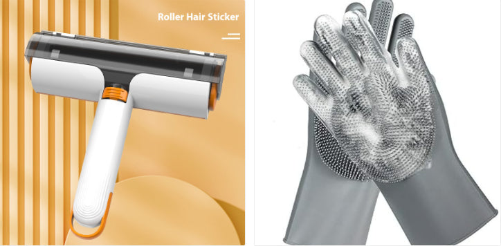 Reusable Pet Hair Remover Roller - Set 6