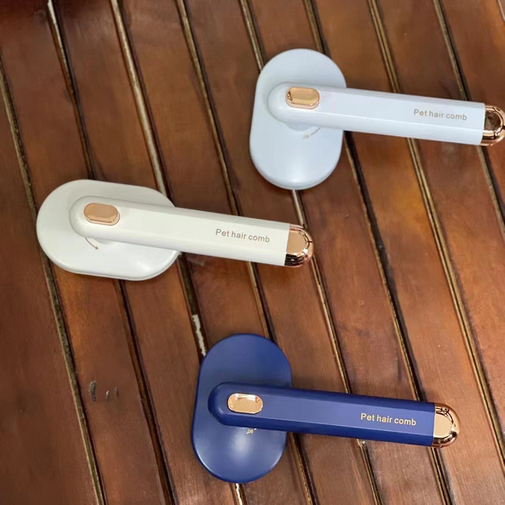 Self-Cleaning Arc Pet Grooming Brush