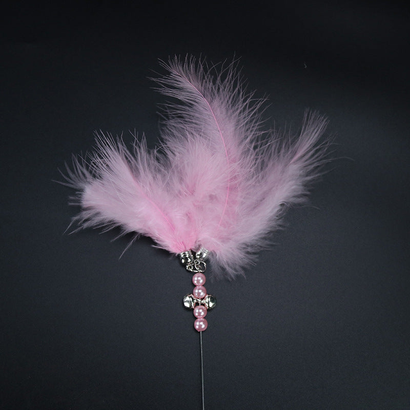 Feather Teaser Wand with Bell