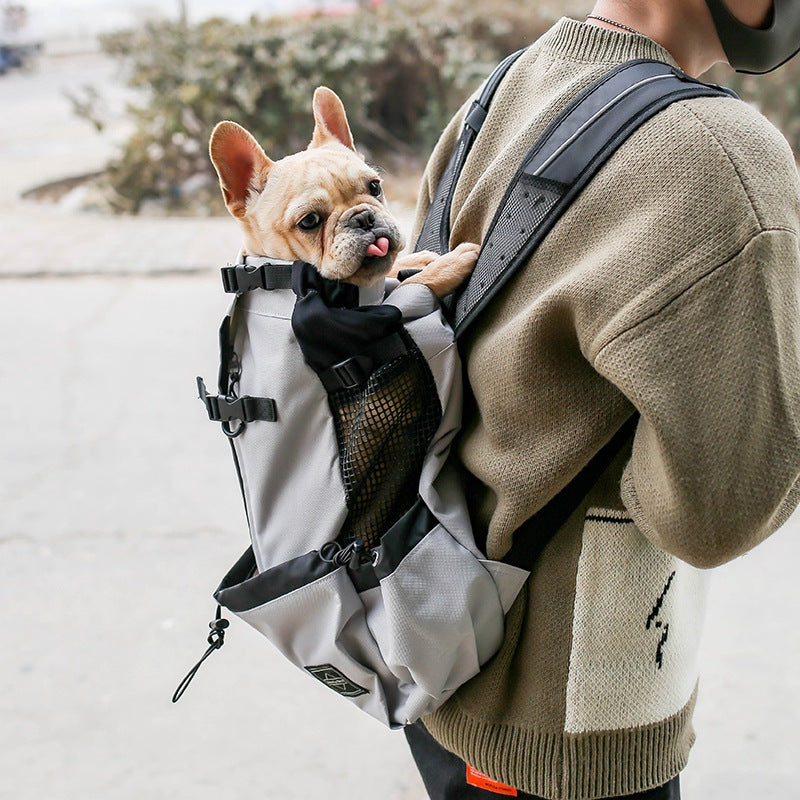 Double-Strap Dog Carrier Backpack
