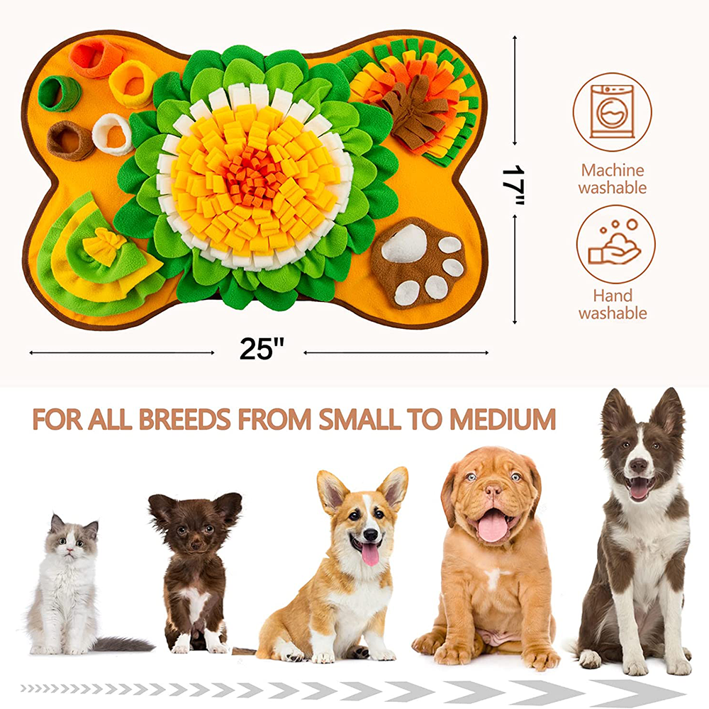 Plush Snuffle Mat for Dogs