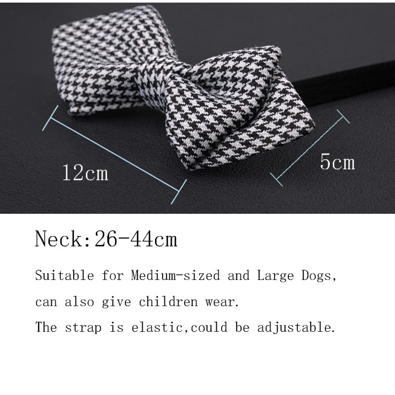 Adjustable Pet Bow Tie Collar
