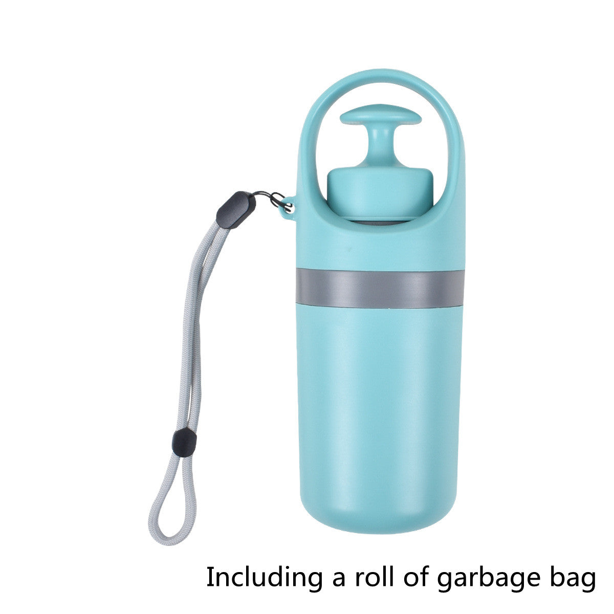 Claw Pooper Scooper with Bag Dispenser - Blue Grey