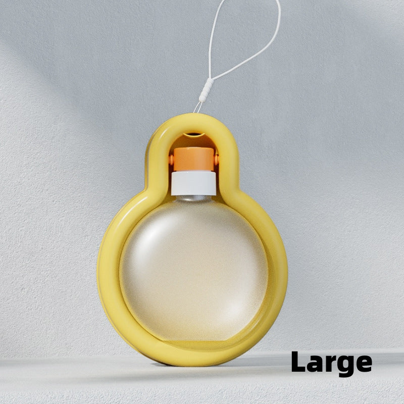 Pet Water Bottle with Lanyard - Lok Yellow Large