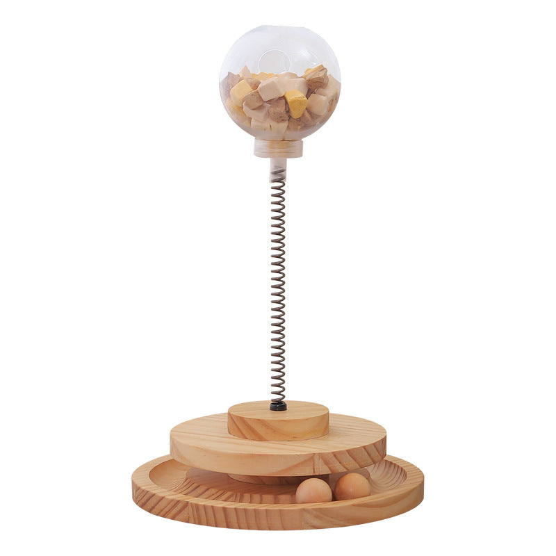 Treat-Dispensing Puzzle Toy for Cats