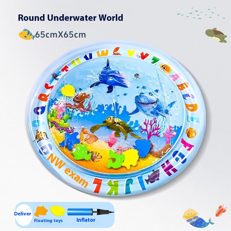 Water-Filled Pet Play Mat - Undersea World 65cm / 1PCS