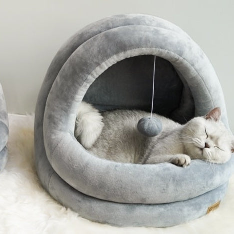 Cozy Cat Cave Bed