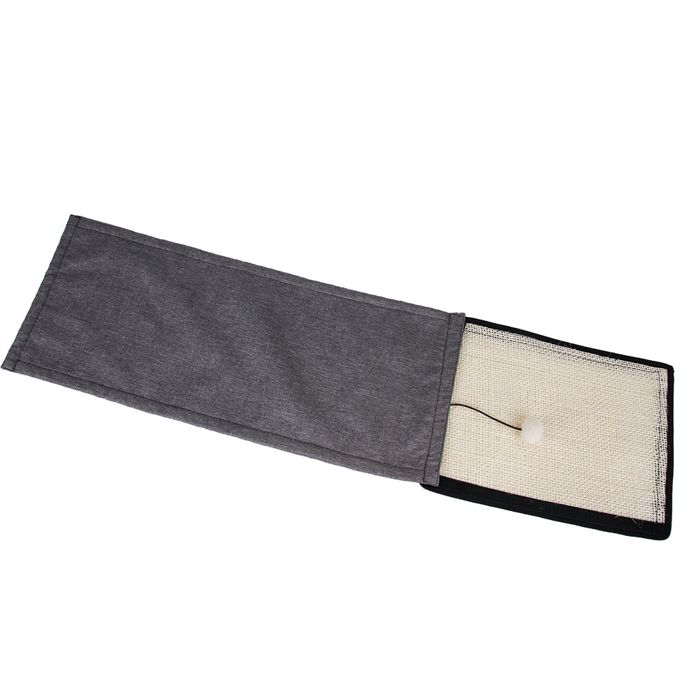 Sisal Scratching Pad for Sofas and Tables - Handrail style