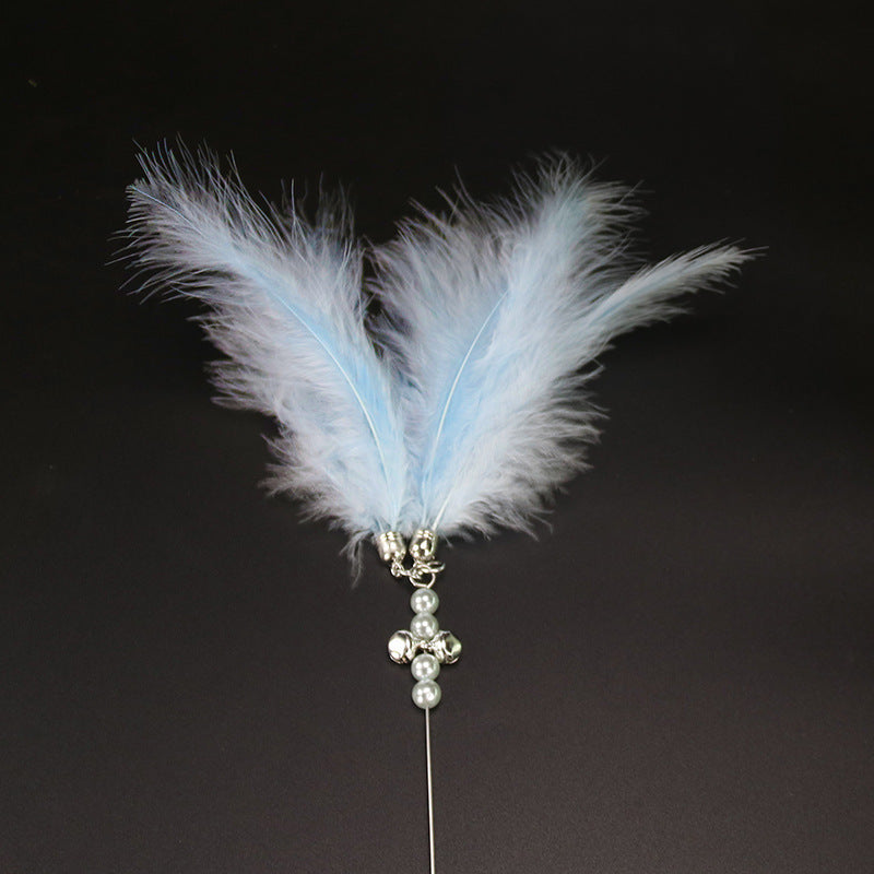 Feather Teaser Wand with Bell