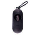 Poop Bag Dispenser with Clip - Black
