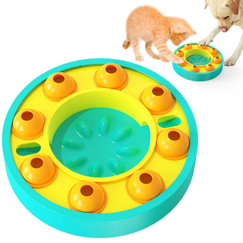 Roulette Puzzle Feeder for Dogs and Cats