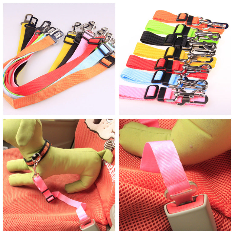 Adjustable Car Seat Belt Dog Lead