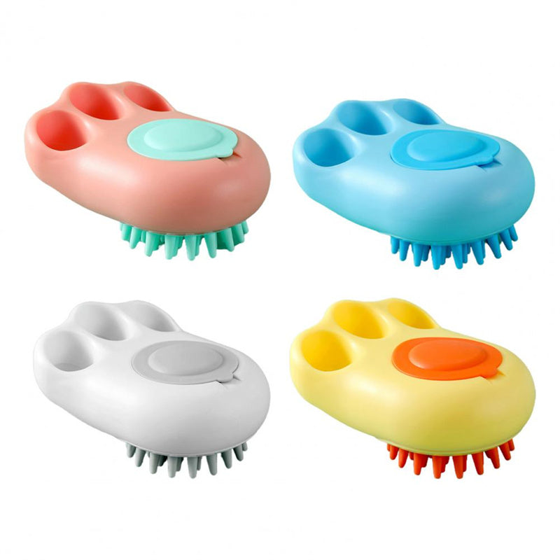 Paw-Shaped Pet Bath Brush