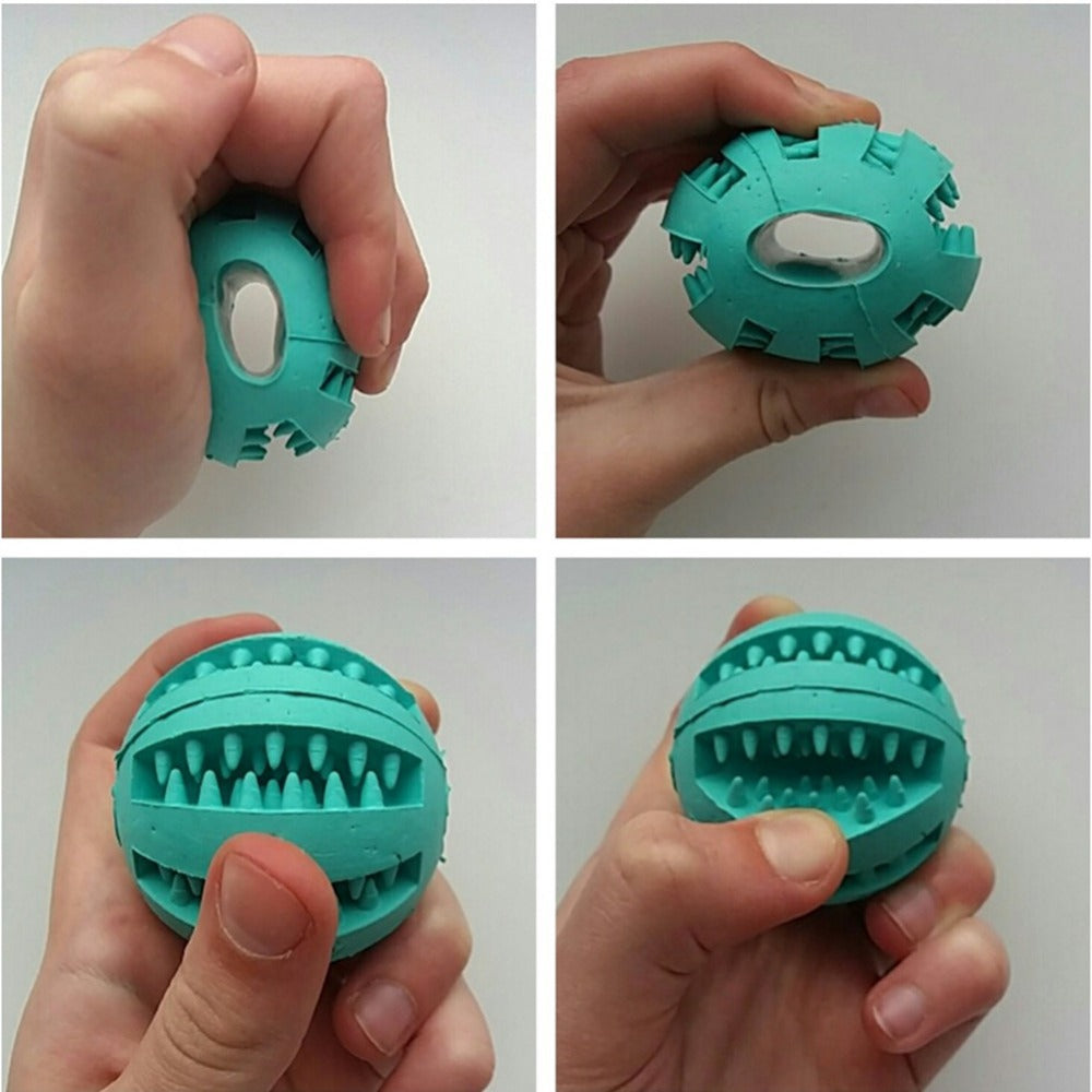 Rubber Treat Ball for Dogs