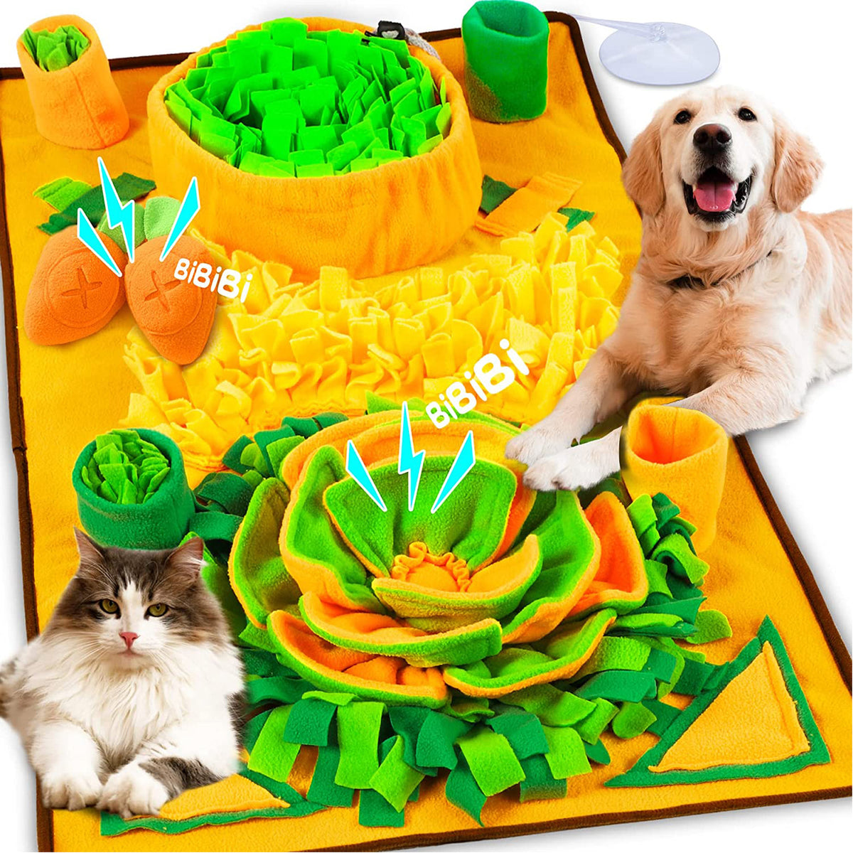 Plush Snuffle Mat for Dogs