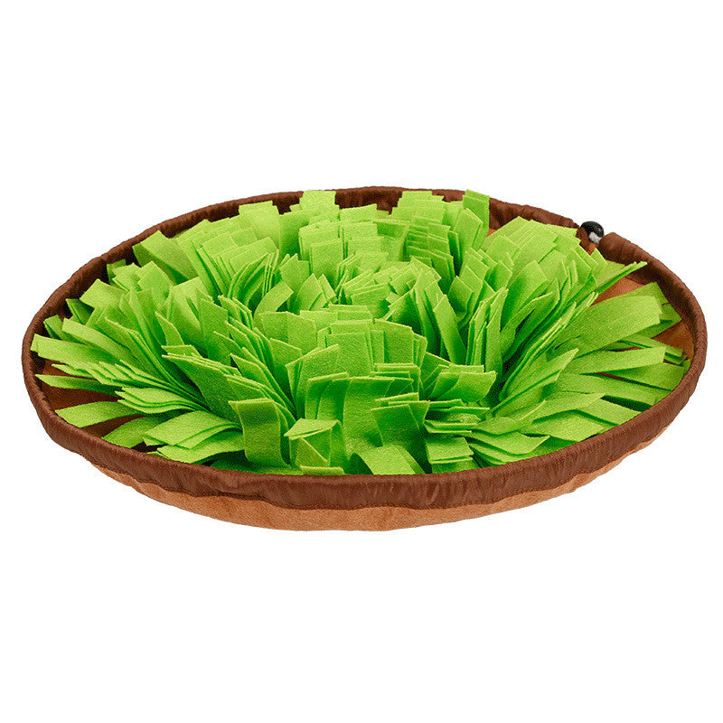 Fabric Snuffle Mat for Dogs - Green / One size